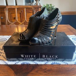 💥NWBox💥 Black Open Toe Bootie